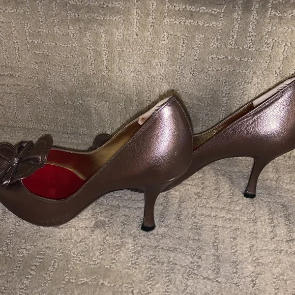 Christian Lacroix Peep-Toe Pumps - Picture 6 of 9